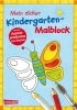 Buchcover und Innenansicht für das Buch: Mein dicker Kindergarten-Malblock