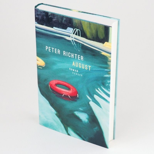 Buchcover und Innenansicht für das Buch: August