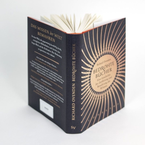 Buchcover und Innenansicht für das Buch: Bedrohte Bücher