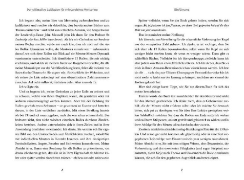 Buchcover und Innenansicht für das Buch: The Ultimate Guide to Great Mentorship
