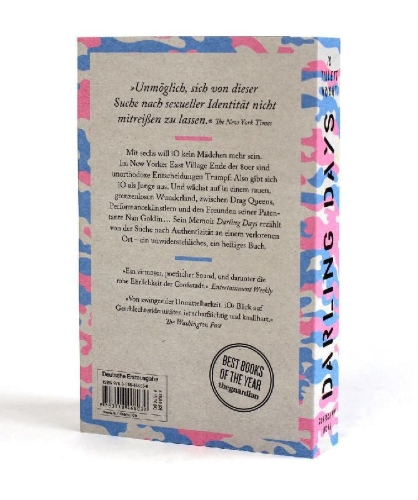 Buchcover und Innenansicht für das Buch: Darling Days