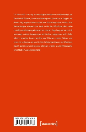 Buchcover und Innenansicht für das Buch: 100 Tage Lockdown