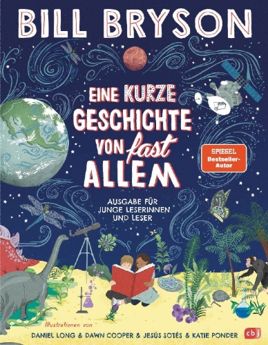 Buchcover und Innenansicht für das Buch: A Short History of Nearly Everything