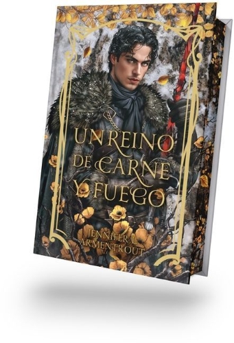 Buchcover und Innenansicht für das Buch: Un Reino de Carne Y Fuego - Ed. Coleccionista