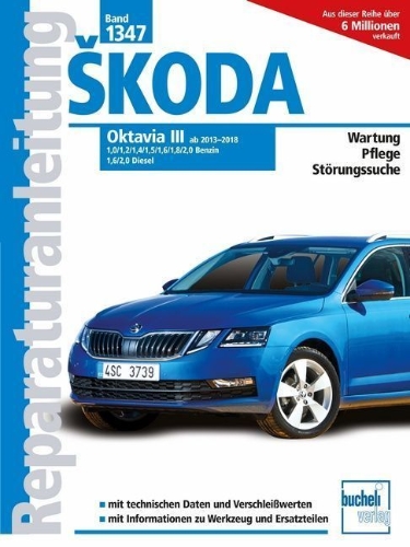 Buchcover und Innenansicht für das Buch: Skoda Octavia III Kombi ab 2013
