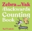 Buchcover und Innenansicht für das Buch: Zebra and Yak: The Backwards Counting Book