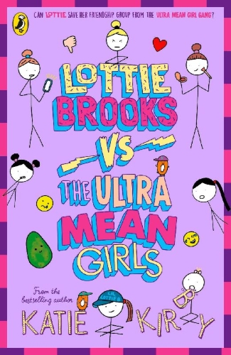 Buchcover und Innenansicht für das Buch: Lottie Brooks vs The Ultra Mean Girls