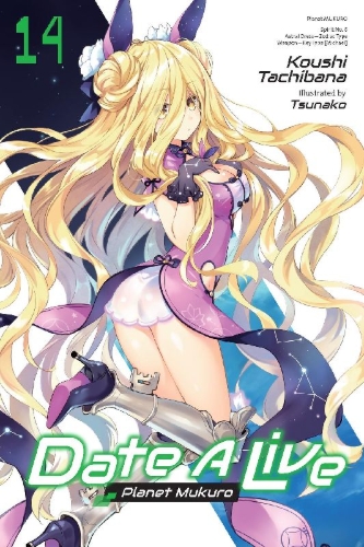 Buchcover und Innenansicht für das Buch: Date a Live, Vol. 14 (Light Novel)