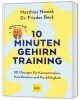 Buchcover und Innenansicht für das Buch: 10-Minuten-Gehirntraining