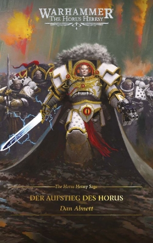 Buchcover und Innenansicht für das Buch: Horus Rising
