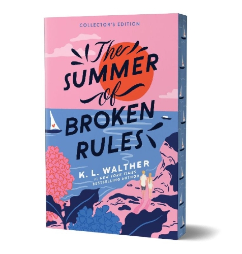 Buchcover und Innenansicht für das Buch: The Summer of Broken Rules (Collector's Edition)
