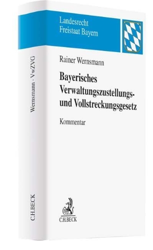 Buchcover und Innenansicht für das Buch: Bayerisches Verwaltungszustellungs- und Vollstreckungsgesetz