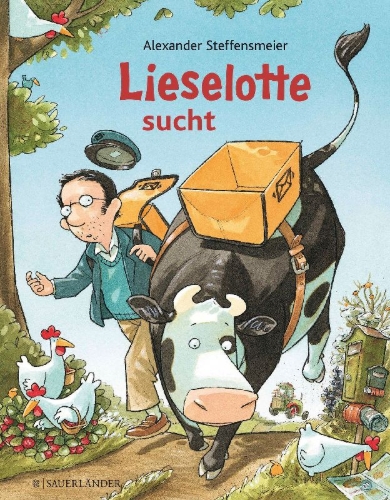Buchcover und Innenansicht für das Buch: Lieselotte sucht