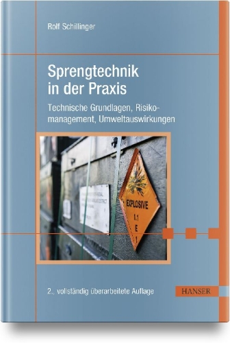 Buchcover und Innenansicht für das Buch: Sprengtechnik in der Praxis