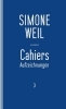 Buchcover und Innenansicht für das Buch: Cahiers 3