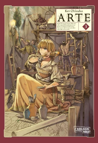 Buchcover und Innenansicht für das Buch: Arte
