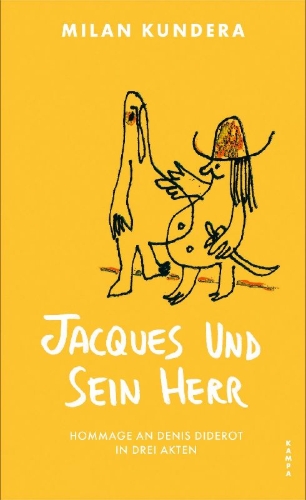 Buchcover und Innenansicht für das Buch: Jacques et son maitre