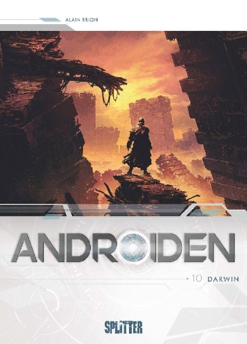 Buchcover und Innenansicht für das Buch: Androiden. Band 10