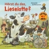 Buchcover und Innenansicht für das Buch: Hörst du das, Lieselotte? (Soundbuch)