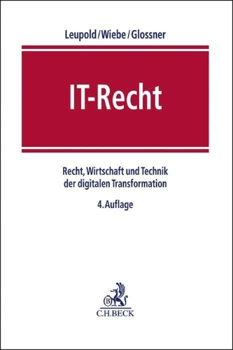 Buchcover und Innenansicht für das Buch: IT-Recht