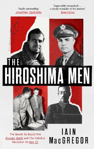 Buchcover und Innenansicht für das Buch: The Hiroshima Men