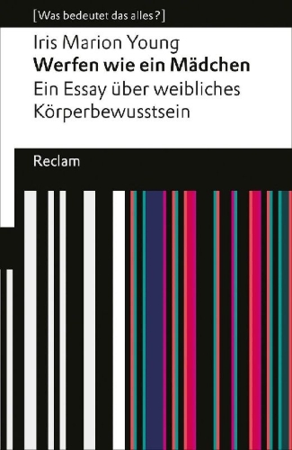 Buchcover und Innenansicht für das Buch: Werfen wie ein Mädchen. Ein Essay über weibliches Körperbewusstsein