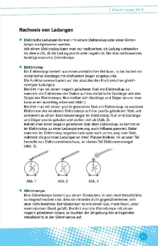 Buchcover und Innenansicht für das Buch: Klett Abi last minute Physik