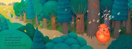 Buchcover und Innenansicht für das Buch: 10 kleine bange Monster