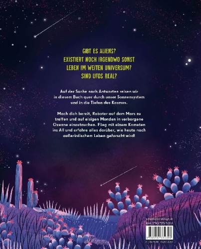 Buchcover und Innenansicht für das Buch: Aliens