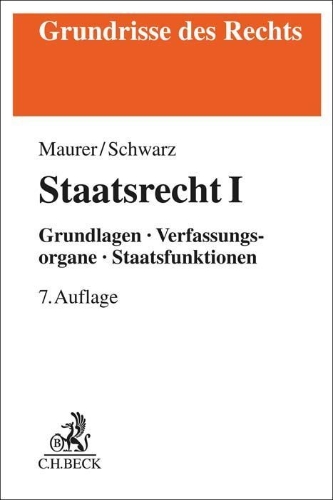Buchcover und Innenansicht für das Buch: Staatsrecht I