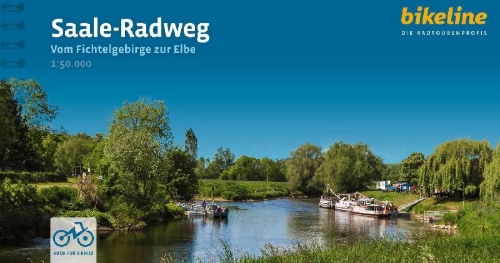 Buchcover und Innenansicht für das Buch: Saale-Radweg