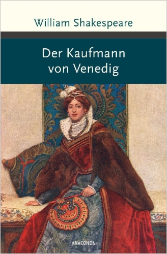 Buchcover und Innenansicht für das Buch: Der Kaufmann von Venedig
