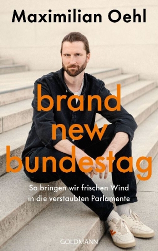 Buchcover und Innenansicht für das Buch: Brand New Bundestag