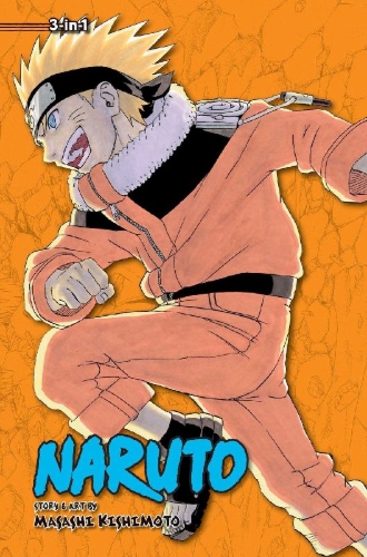 Buchcover und Innenansicht für das Buch: Naruto (3-in-1 Edition), Vol. 6