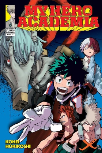 Buchcover und Innenansicht für das Buch: My Hero Academia, Vol. 3