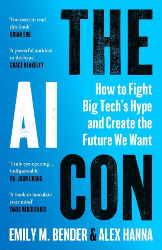 Buchcover und Innenansicht für das Buch: The AI Con