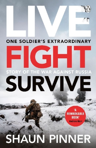 Buchcover und Innenansicht für das Buch: Live. Fight. Survive.