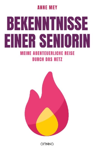 Buchcover und Innenansicht für das Buch: Bekenntnisse einer Seniorin