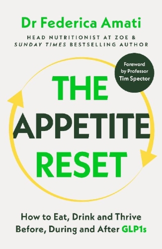 Buchcover und Innenansicht für das Buch: The Appetite Reset