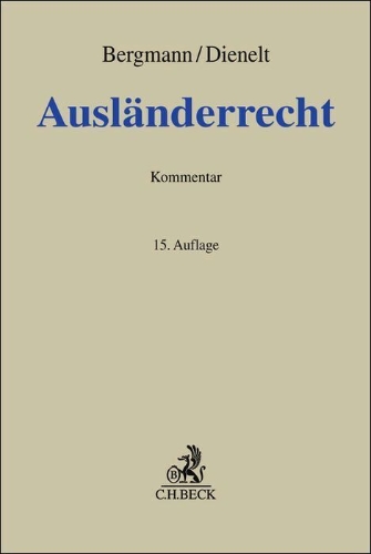 Buchcover und Innenansicht für das Buch: Ausländerrecht