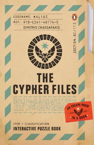 Buchcover und Innenansicht für das Buch: The Cypher Files