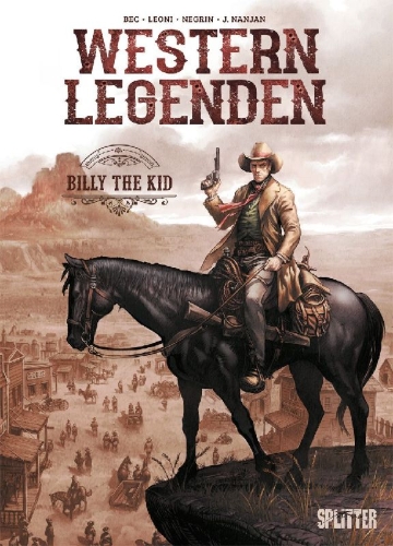 Buchcover und Innenansicht für das Buch: Western Legenden: Billy the Kid