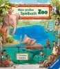Buchcover und Innenansicht für das Buch: Mein großes Spielbuch Zoo