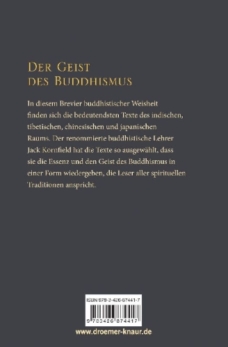 Buchcover und Innenansicht für das Buch: Die Lehren Buddhas