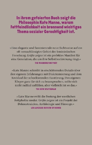 Buchcover und Innenansicht für das Buch: Unshrinking. How to Fight Fatphobia
