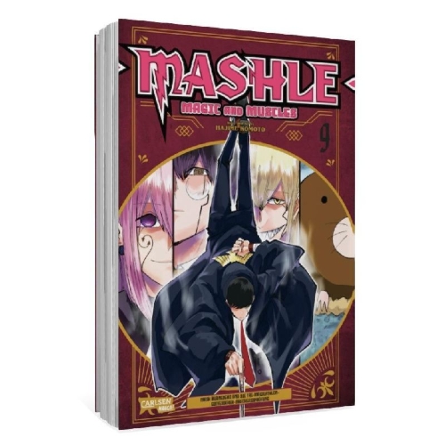 Buchcover und Innenansicht für das Buch: Mashle