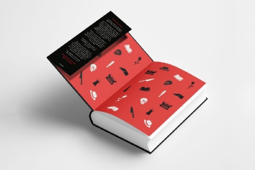 Buchcover und Innenansicht für das Buch: The Ending Writes Itself
