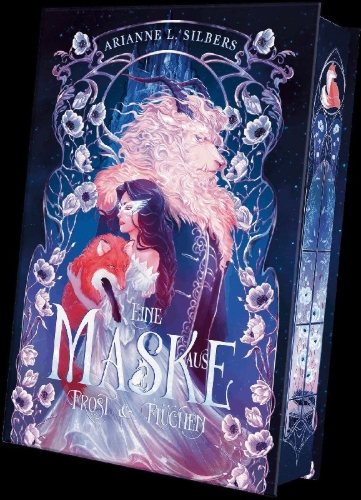Buchcover und Innenansicht für das Buch: Eine Maske aus Frost und Flüchen