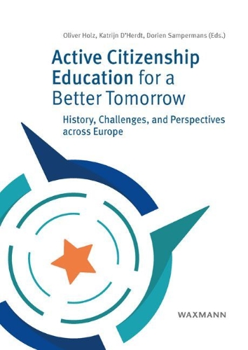 Buchcover und Innenansicht für das Buch: Active Citizenship Education for a Better Tomorrow