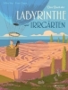 Buchcover und Innenansicht für das Buch: Das Buch der Labyrinthe und Irrgärten